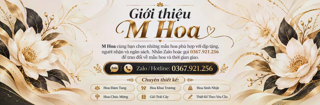 Ảnh bìa Shop hoa tươi Xã Nhuận Phú Tân Vĩnh Long - Chọn hoa vừa ý, gửi trao tận tâm
